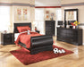 Huey Vineyard Nightstand - Black/Gray