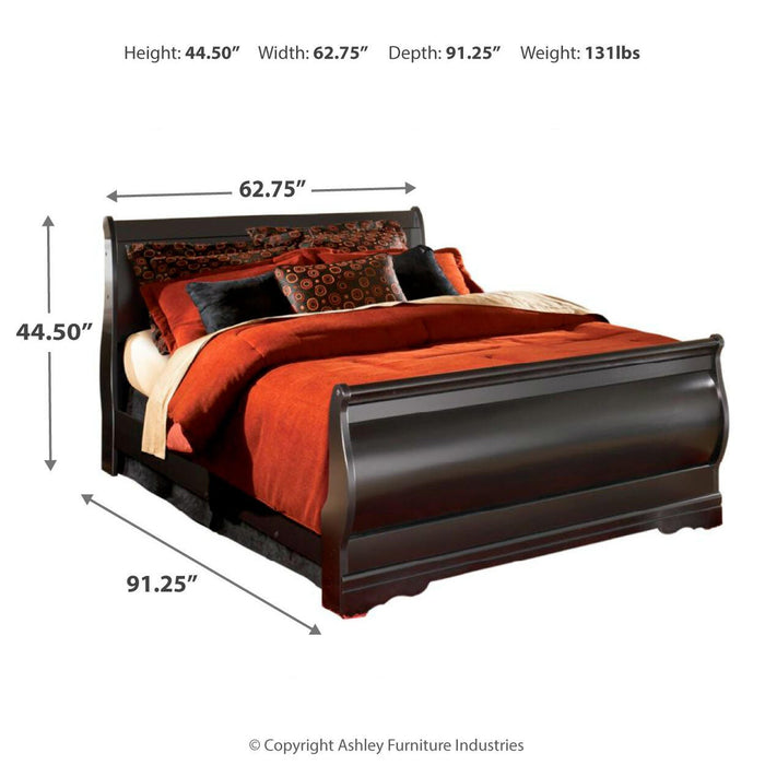 Huey Vineyard Queen Sleigh Bed - image 5