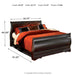 Huey Vineyard Queen Sleigh Bed - image 5