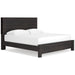Toretto King Panel Bookcase Bed