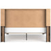 Toretto King Panel Bookcase Bed
