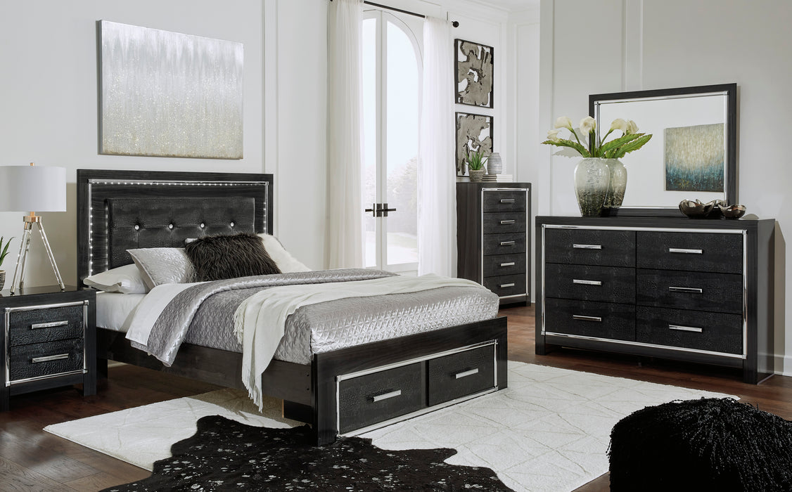 Kaydell Queen Panel Bed with Storage