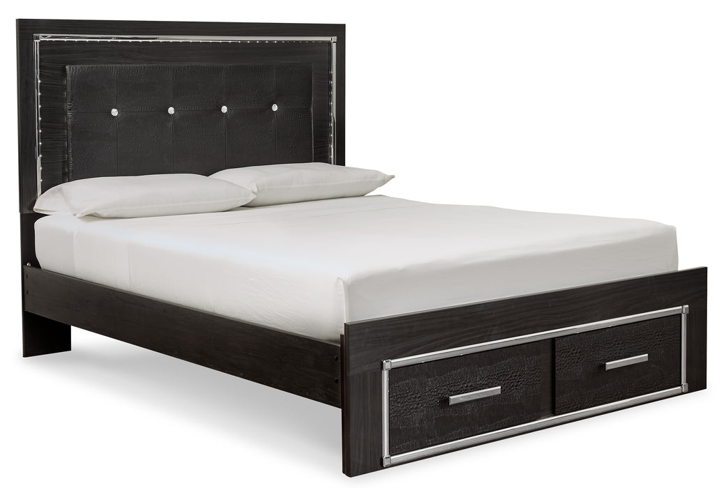 Kaydell Queen Panel Bed with Storage