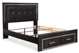 Kaydell Queen Panel Bed with Storage