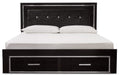 Kaydell King Panel Bed with Storage