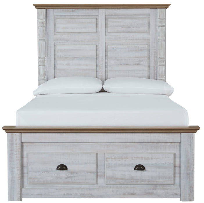 Haven Bay Full Panel Storage Bed