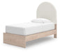 Arloster Upholstered Panel Bed with Storage - image 3