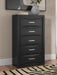 Stabotta Chest of Drawers - Black