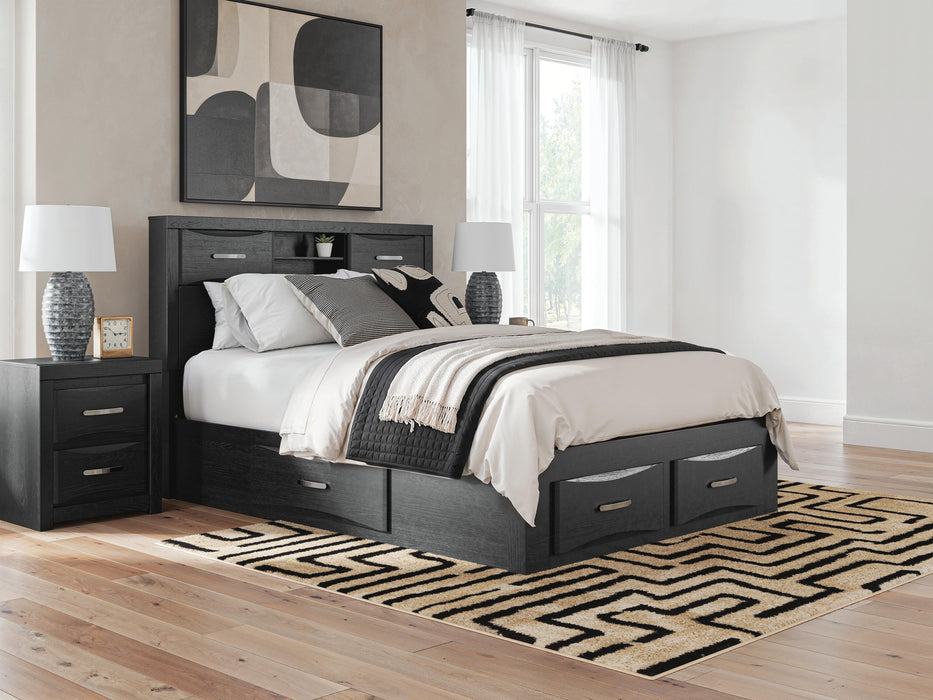 Stabotta Bookcase Bed with Storage - image 2