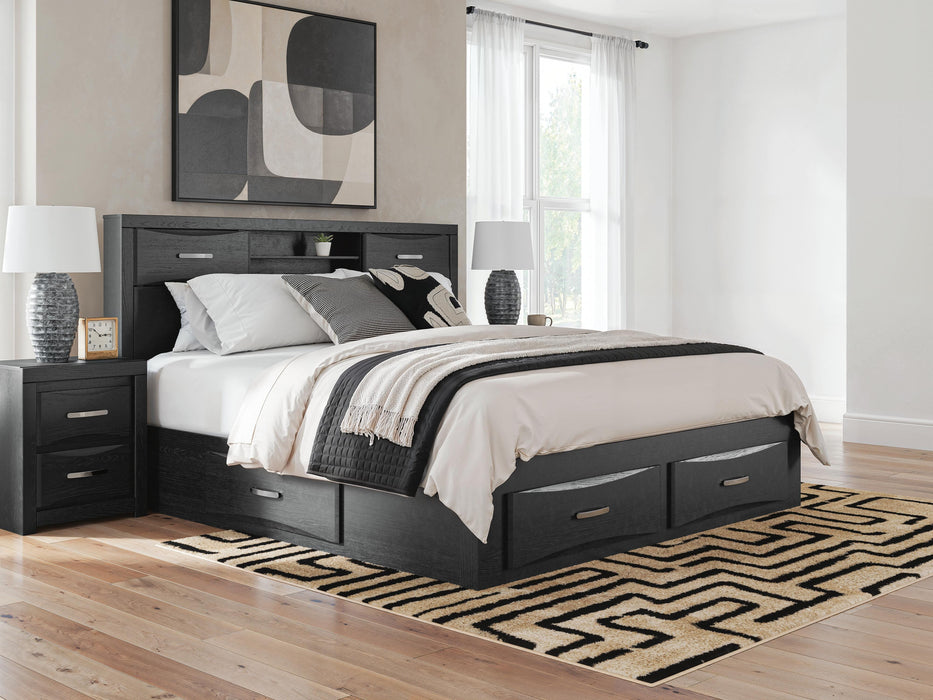 Stabotta Bookcase Bed with Storage - image 3