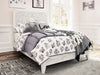 Paxberry Twin Panel Bed - White