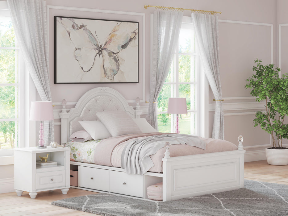 Kozlani Upholstered Panel Storage Bed