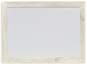Cambeck King Panel Bed with 2 Storage Drawers - White