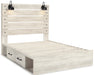 Cambeck Queen Panel Bed with 2 Storage Drawers