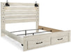 Cambeck King Panel Bed with 2 Storage Drawers