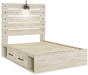 Cambeck Full Panel Bed with 2 Storage Drawers