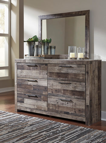 Derekson Full Panel Bed - Black/Gray;Brown/Beige