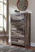 Derekson Full Panel Bed - Black/Gray;Brown/Beige