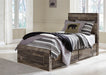 Derekson Full Panel Bed - Black/Gray;Brown/Beige
