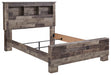 Derekson Full Panel Bed - Black/Gray;Brown/Beige