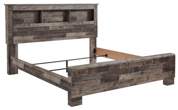 Derekson Full Panel Bed - Black/Gray;Brown/Beige