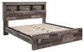 Derekson Full Panel Bed - Black/Gray;Brown/Beige