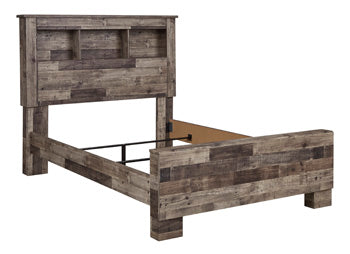 Derekson Full Panel Bed - Black/Gray;Brown/Beige