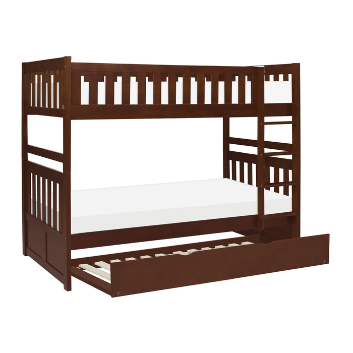 Rowe (4) Twin/Twin Bunk Bed with Twin Trundle