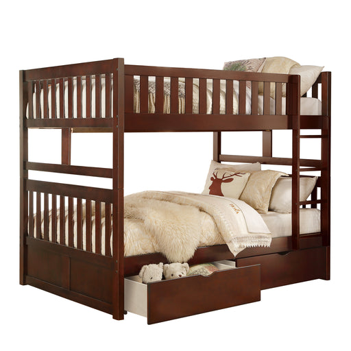 Rowe (4) Full/Full Bunk Bed with Storage Boxes