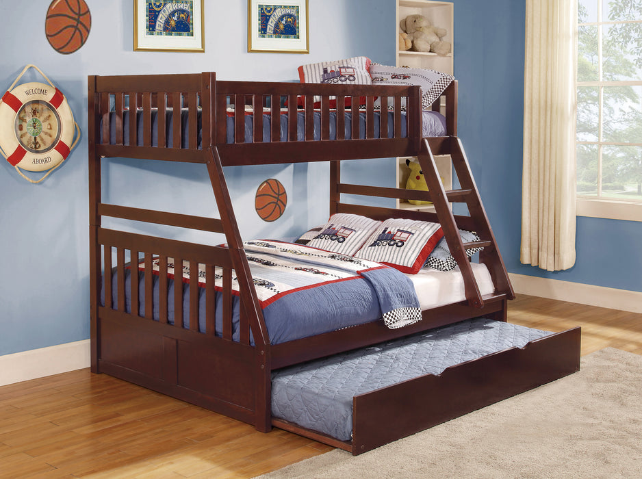 Rowe (4) Twin/Full Bunk Bed with Twin Trundle
