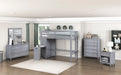 Sloane Youth Bedroom Set in Gray - bedroom room scene