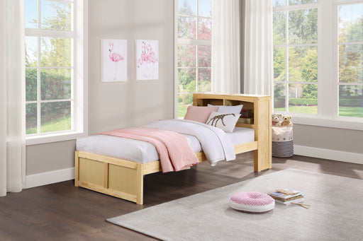 Bartly Bookcase Platform Bed