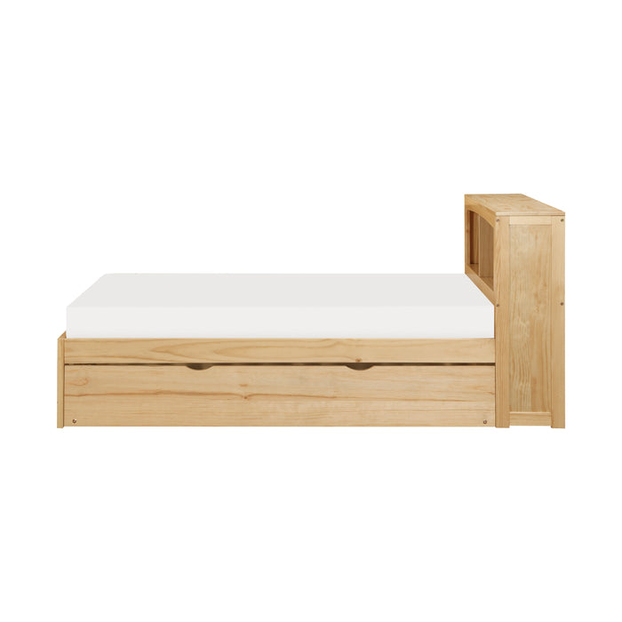 Bartly (3) Twin Bookcase Bed with Twin Trundle