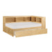 Bartly (4) Twin Bookcase Corner Bed with Storage Boxes