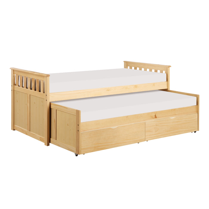 Bartly (4) Twin/Twin Bed with Storage Boxes