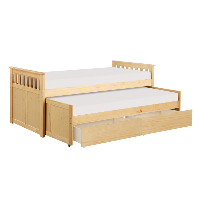Bartly (4) Twin/Twin Bed with Storage Boxes