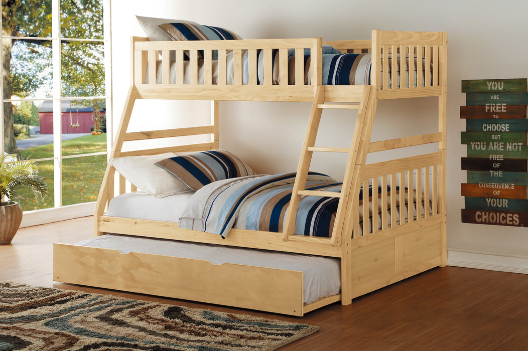 Bartly (4) Twin/Full Bunk Bed with Twin Trundle