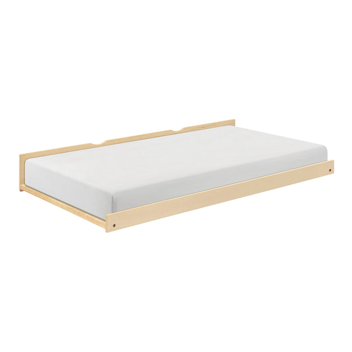 Bartly Bookcase Corner Platform Bed with Twin Trundle
