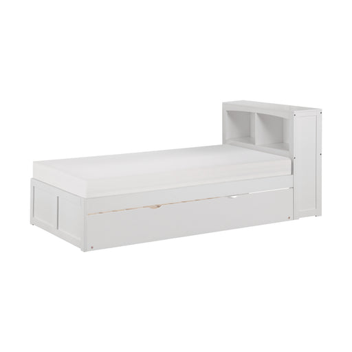 Galen Bookcase Platform Bed with Twin Trundle - Twin