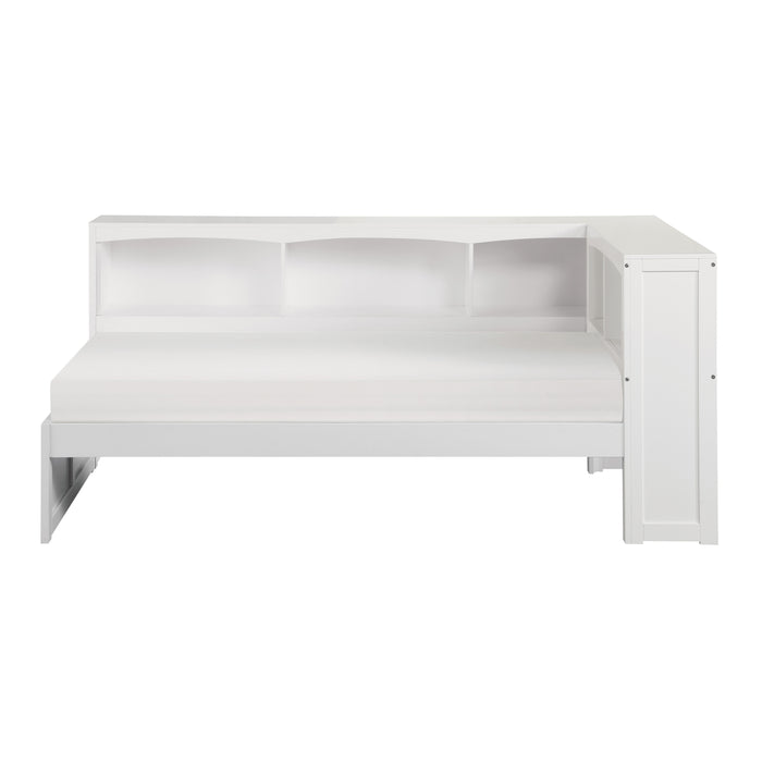 Galen (3) Twin Bookcase Corner Bed