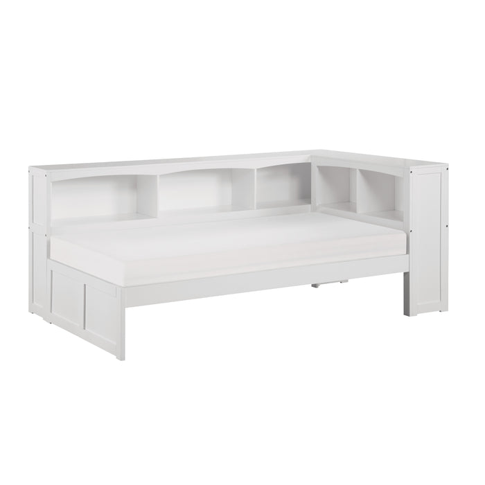 Galen (3) Twin Bookcase Corner Bed