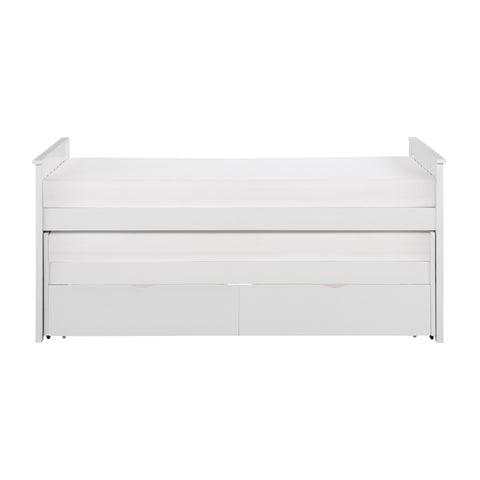 Cama Galen con cajas de almacenamiento