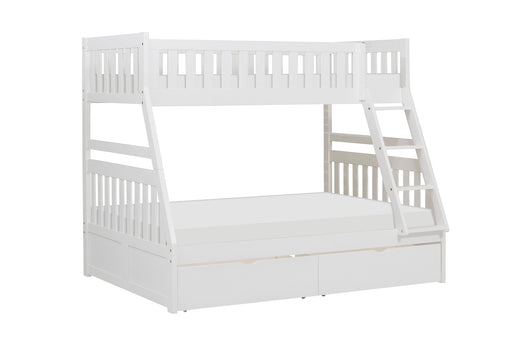 Galen (4) Twin/Full Bunk Bed with Storage Boxes