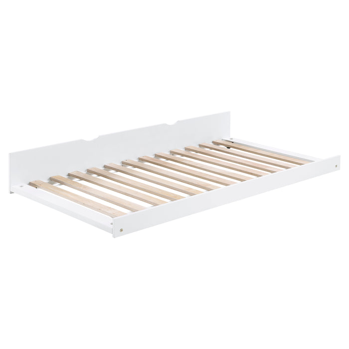 Galen Bookcase Platform Bed with Twin Trundle