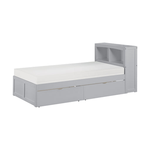 Orion (3) Twin Bookcase Bed with Storage Boxes