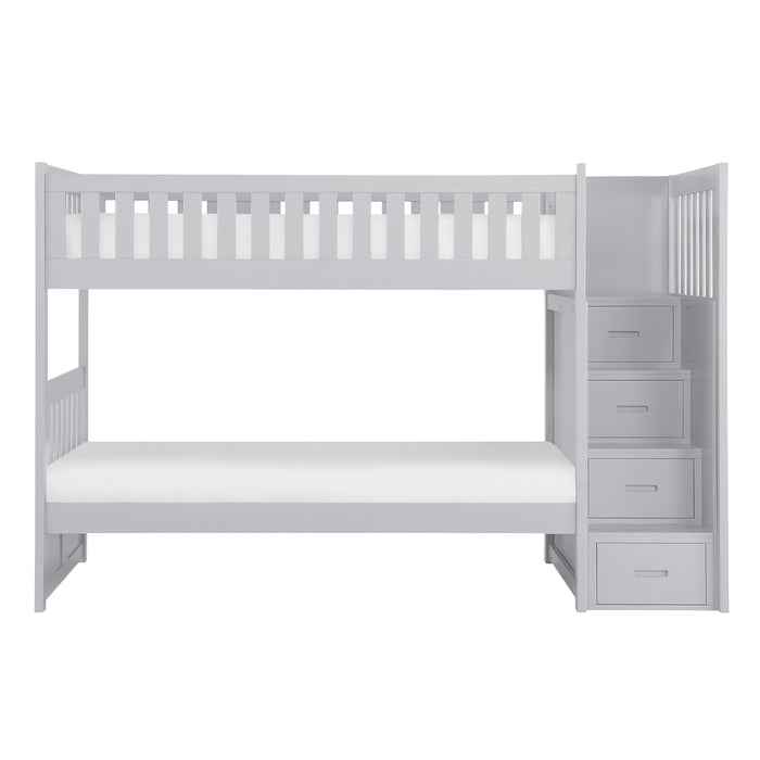 Orion (4) Twin/Twin Step Bunk Bed