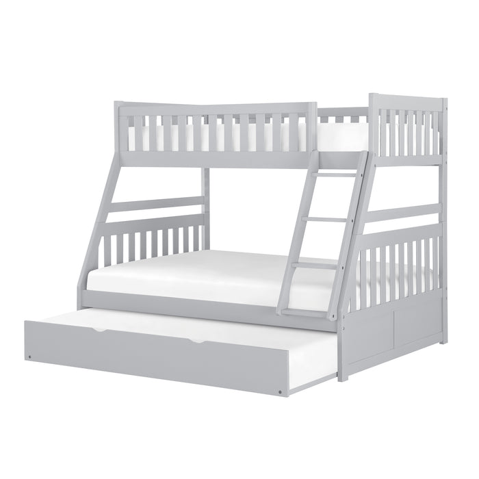 Orion (4) Twin/Full Bunk Bed with Twin Trundle