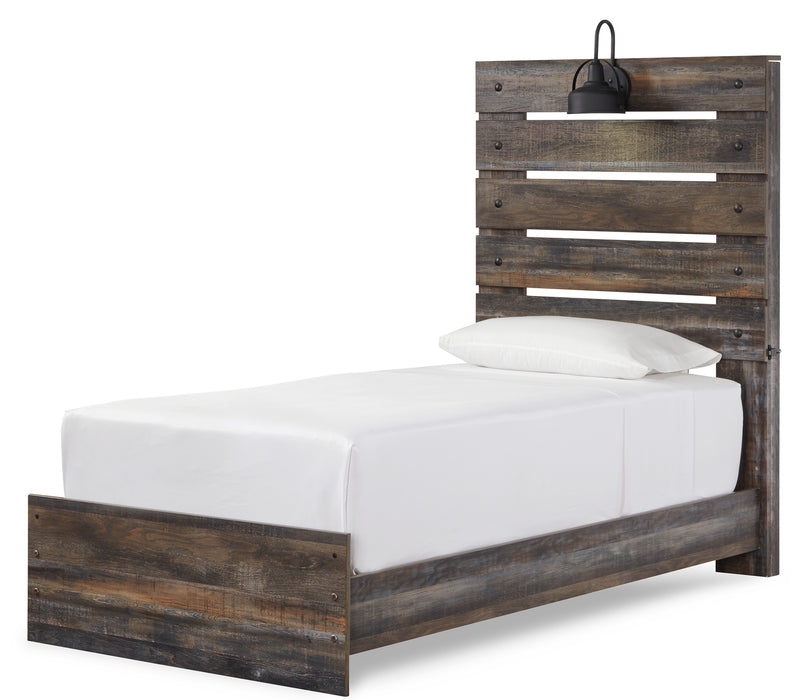 Drystan Twin Panel Bed