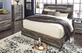 Drystan King Panel Bed with 4 Storage Drawers