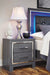 Lodanna Queen Panel Bed with 2 Storage Drawers - Black/Gray